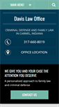 Mobile Screenshot of davis-law.net